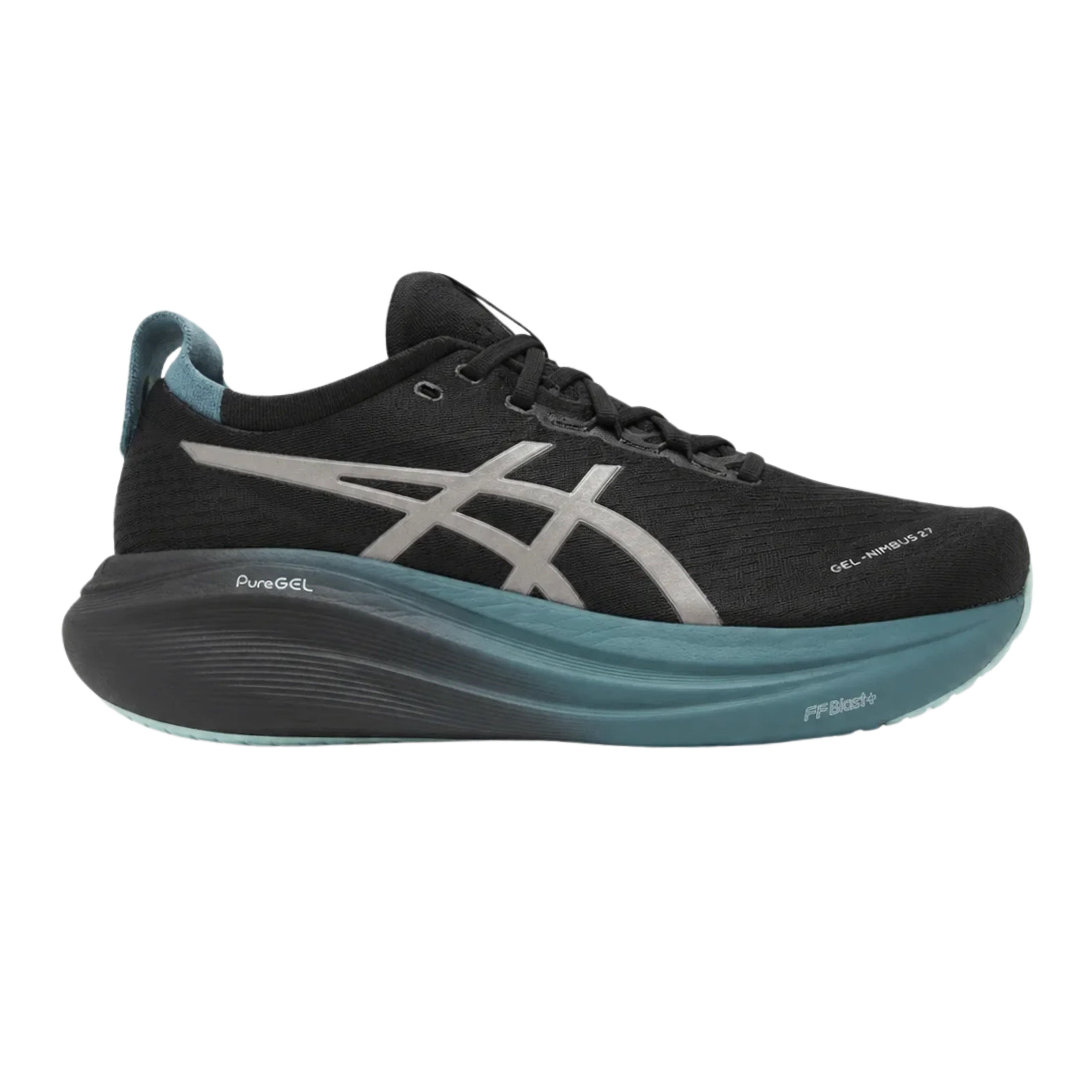 Asics Gel Nimbus 27 Black Clay Grey Blue